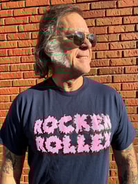 Image 1 of RockenRollex T-shirt  Navy