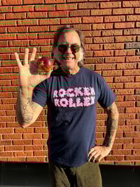 Image 2 of RockenRollex T-shirt  Navy