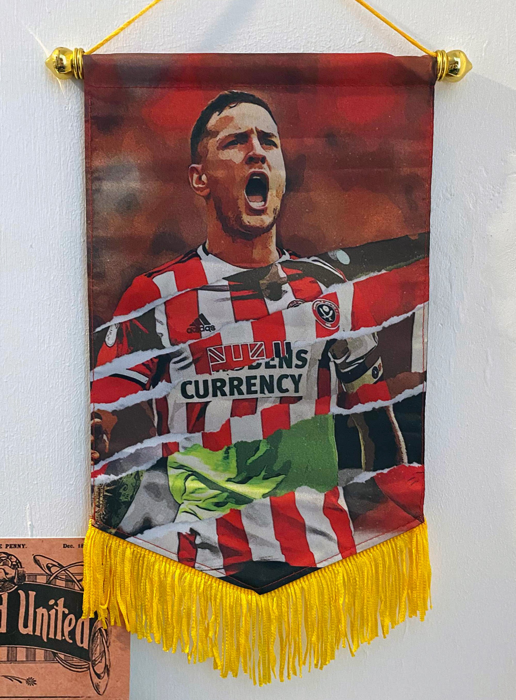 Billy Sharp Poster, Pennants & Metal Sign | Marty Griot