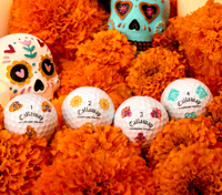 Image 3 of Callaway Chrome Tour Día de los Muertos Golf Balls [2024]