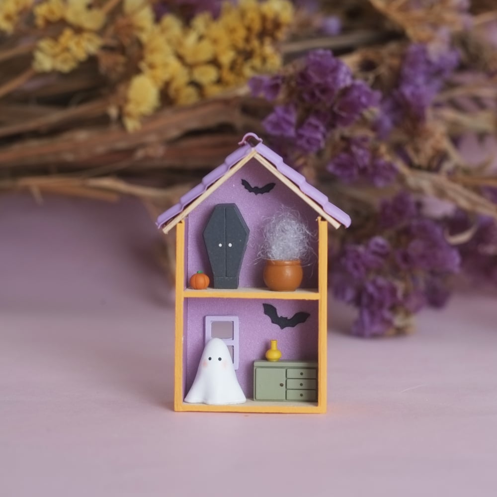 Tiny orange house