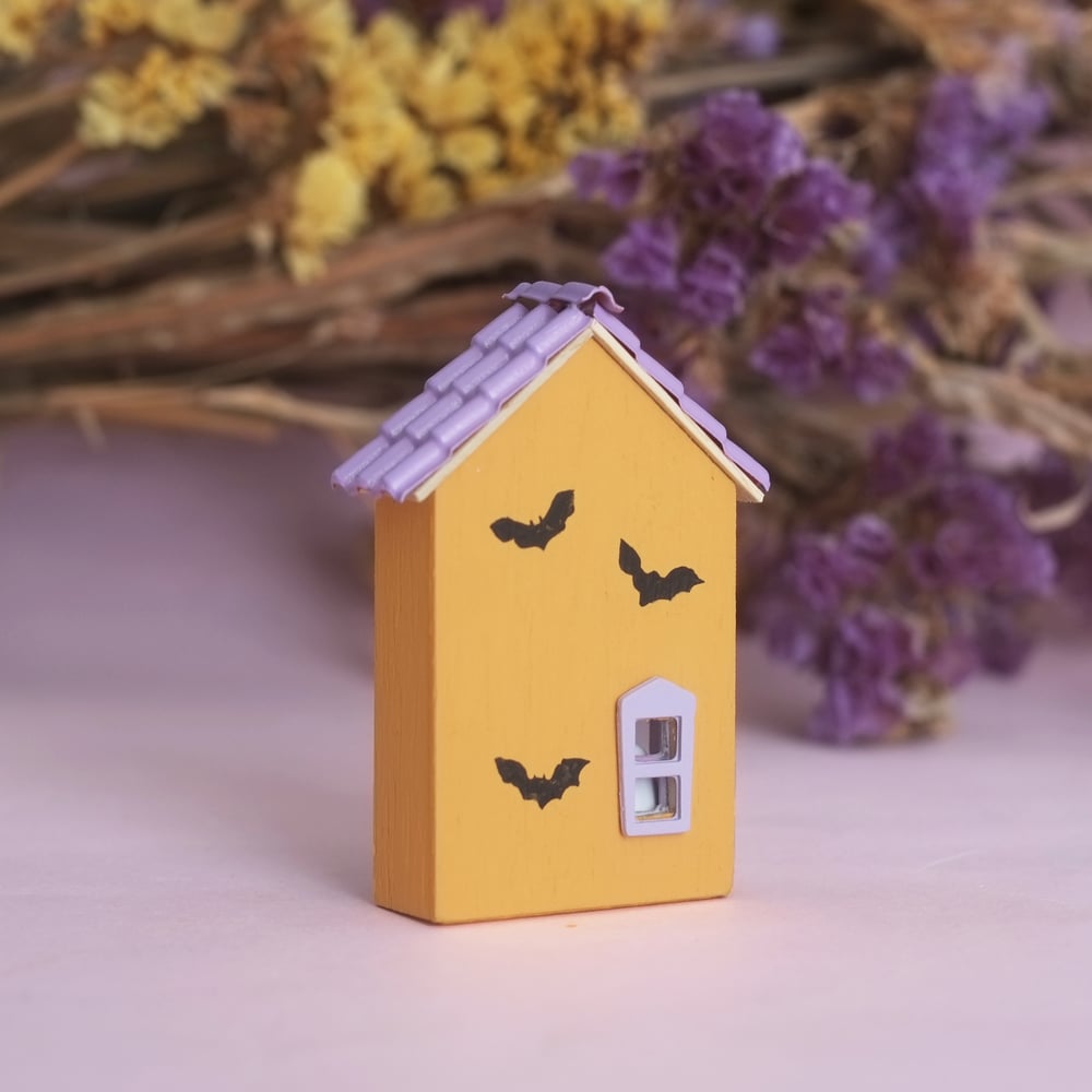 Tiny orange house