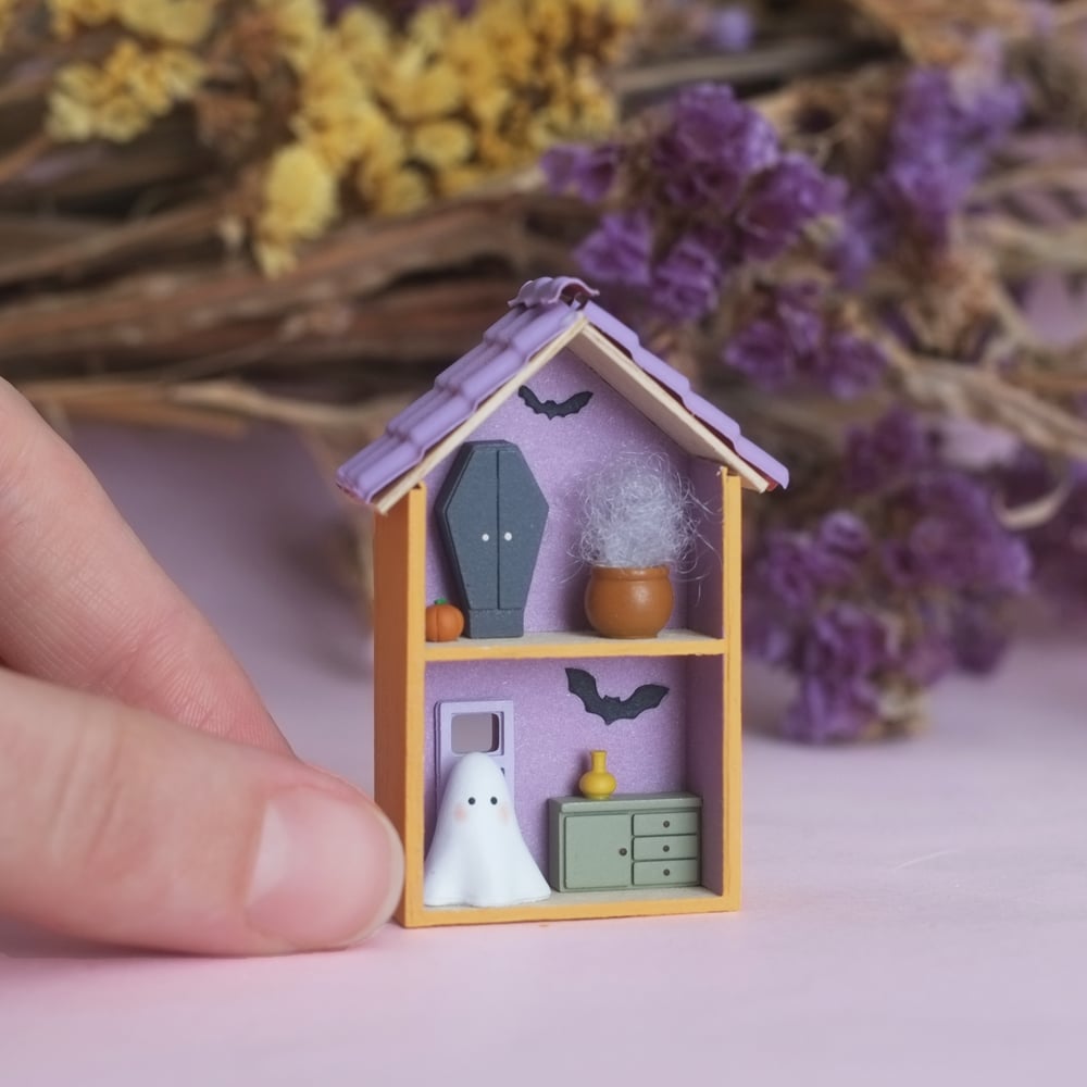Tiny orange house