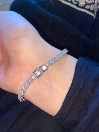Image 3 of Moissanite Tennis Bracelet