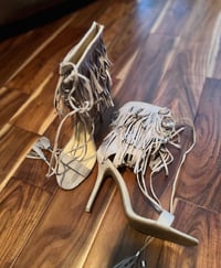 Image 1 of The Fringe Bootie Heels