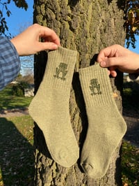 Image 1 of Frog socks