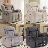 Cozy Rocker Recliner Chair