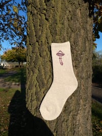 Image 3 of Wood Mushroom socks