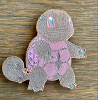 Image 5 of Ornate squirtle pin 