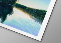 Image 2 of L'étang de Walden #3 (giclee Print, A3)
