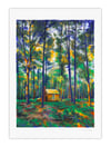 La maison de Thoreau #2 (giclee Print, A3)