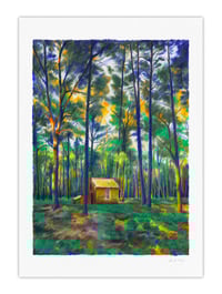 Image 1 of La maison de Thoreau #2 (giclee Print, A3)