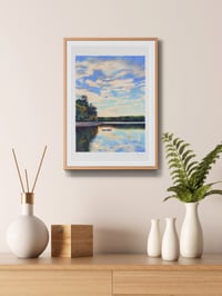 Image 3 of L'étang de Walden #1 (giclee Print, A3)