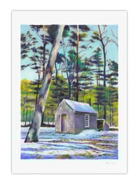 Image 1 of La maison de Thoreau #1 (giclee Print, A3)