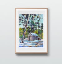 Image 3 of La maison de Thoreau #1 (giclee Print, A3)
