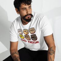 Image 3 of End Racism | Mens T-Shirts