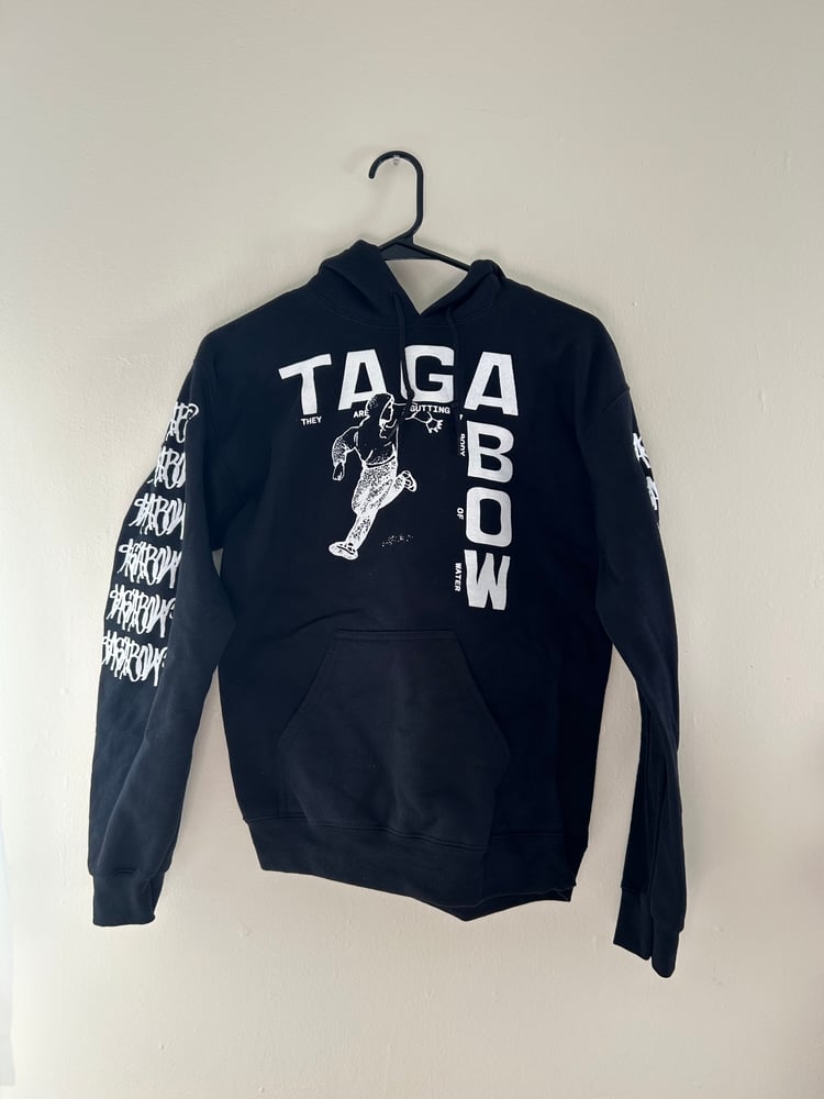 Image of tour hoodie 2024 rerun PREORDER