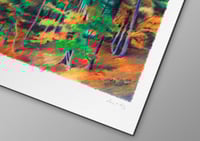 Image 2 of La forêt de Walden #1 (giclee Print, A4)