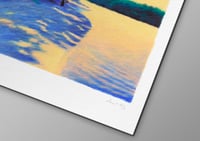 Image 2 of L'étang de Walden #2 (giclee Print, A4)