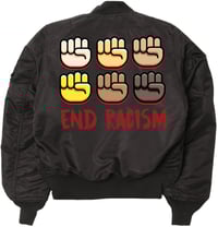Image 3 of End Racism | Bomber Jackets
