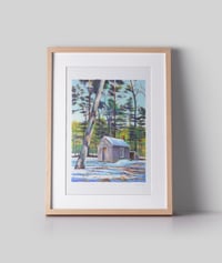 Image 3 of La maison de Thoreau #1 (giclee Print, A4)