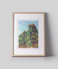 Image 3 of La forêt de Walden #1 (giclee Print, A5)