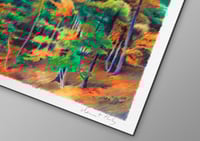 Image 2 of La forêt de Walden #1 (giclee Print, A5)