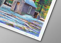 Image 2 of La maison de Thoreau #1 (giclee Print, A5)