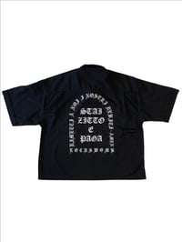 Image 1 of M.MIAI x AGAIN - Cropped Shirt - Stai Zitto e Paga