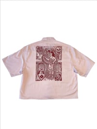 Image 1 of M.MIAI x AGAIN - Cropped Shirt - Sette Vizi