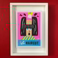 Image 5 of 'H is for Haircut' Print