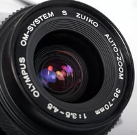 Image 9 of Olympus OM-10 35mm film SLR camera with 35-70mm lens TESTED #4534 
