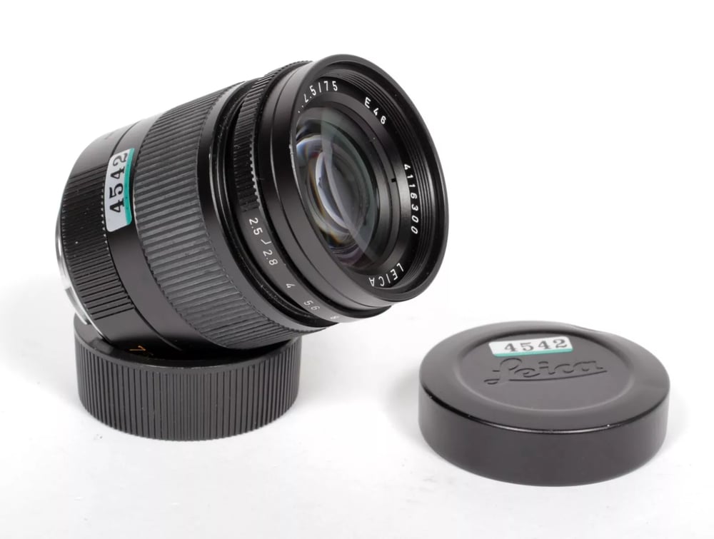 Image of Leica Summarit M 75mm F2.5 lens black E46 #4542