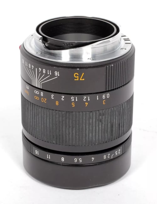 Image of Leica Summarit M 75mm F2.5 lens black E46 #4542