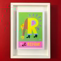 Image 5 of 'R is for Repair' Print
