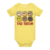 End Racism | Baby short sleeve one piece