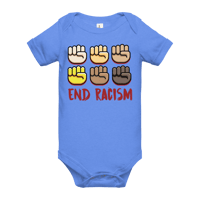 Image 7 of End Racism | Baby short sleeve one piece