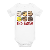 Image 8 of End Racism | Baby short sleeve one piece