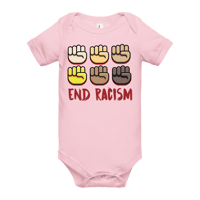 Image 10 of End Racism | Baby short sleeve one piece