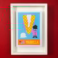 Image 5 of 'V is for Vanilla' Print