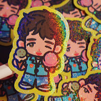 Image 1 of charles icecream~ sticker