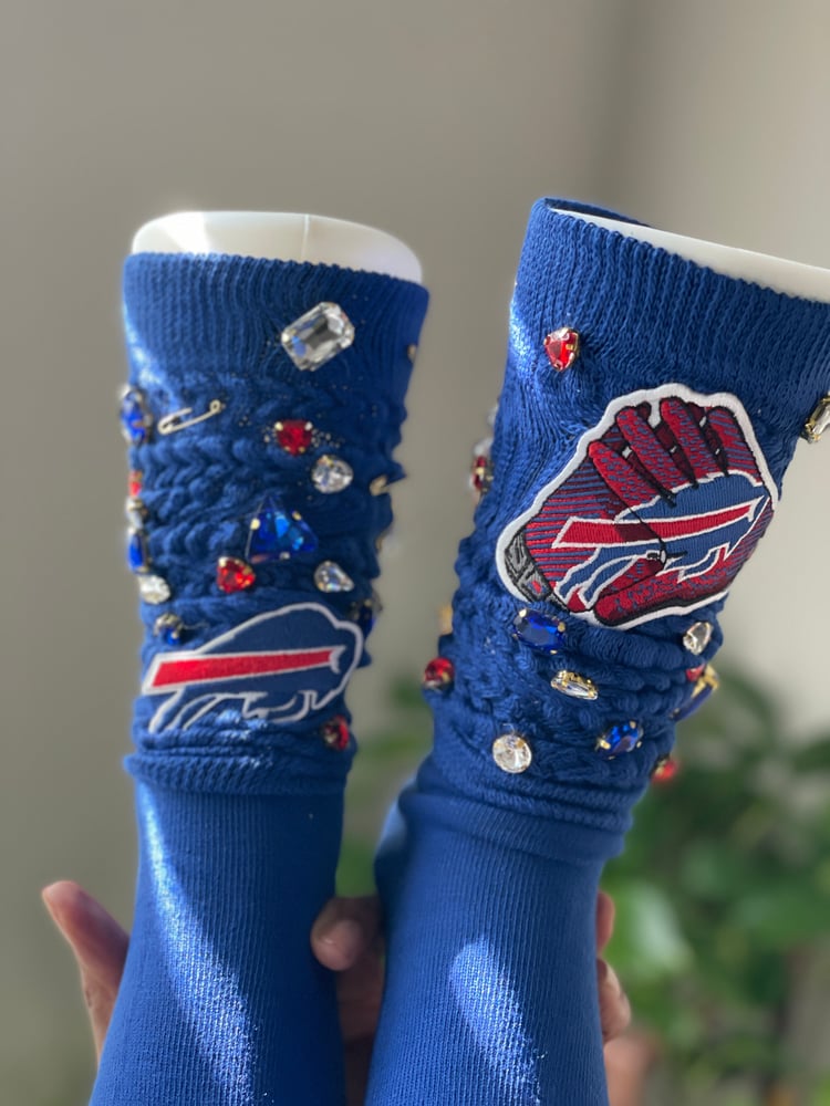 Image of Bills Mafia Slouch Socks