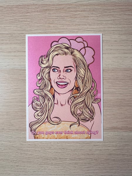 Image of Barbie mini print