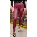 Image of Pu high waisted leggings 