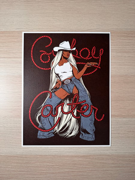 Image of Cowboy Carter print