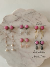 Image 6 of Pink Opal Plug Custom (8mm & 10mm ONLY)