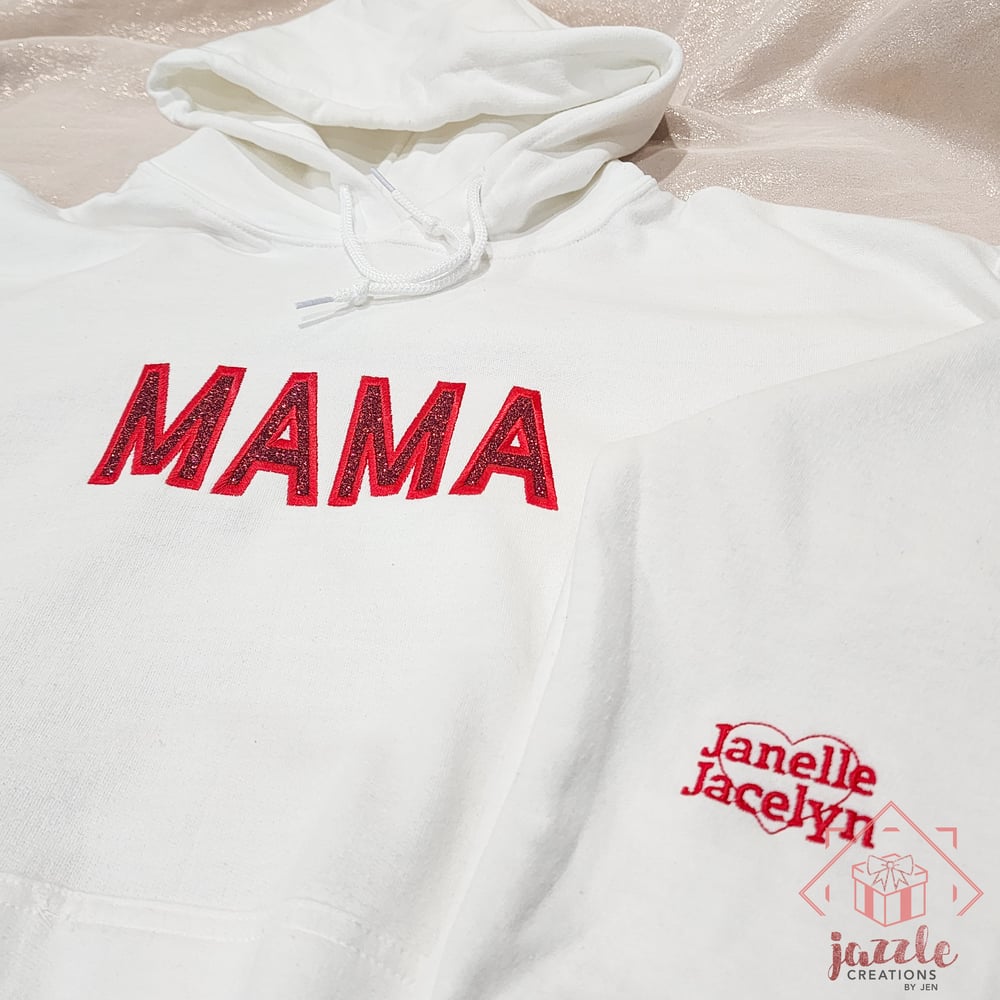 Image of MAMA Embroidered Hoodie
