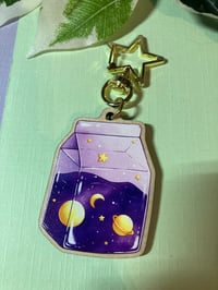 Image 2 of Star Drink Wooden Keychain