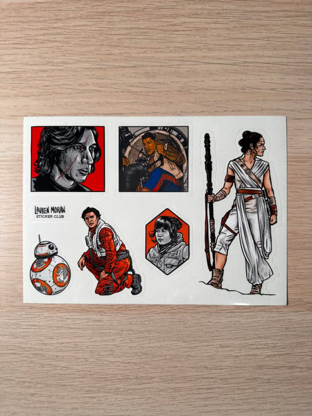 Image of Sequel sticker sheet