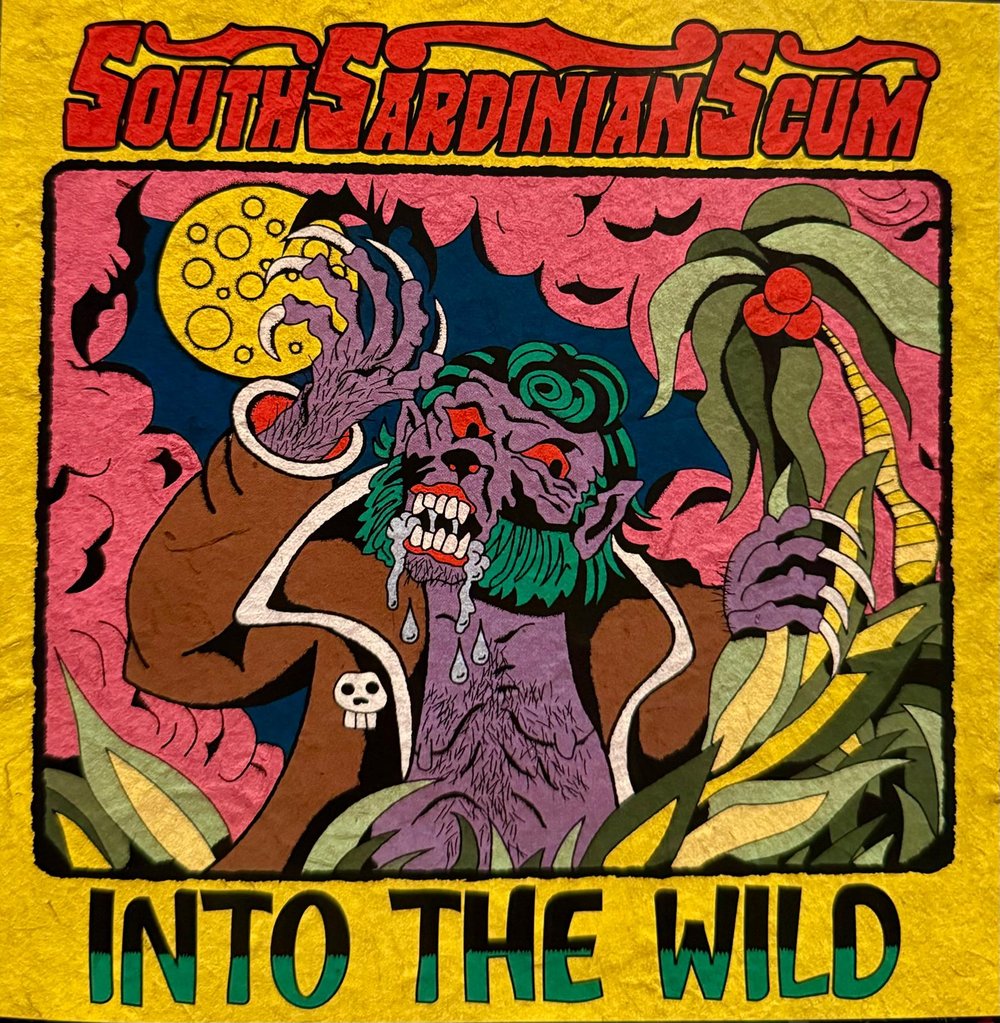 SOUTH SARDINIAN SCUM - INTO THE WILD (EP) BLACK